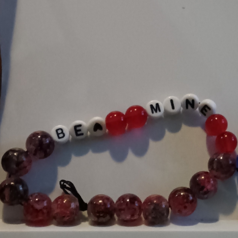 Be mine Woman n Man Valentine's day bracelets